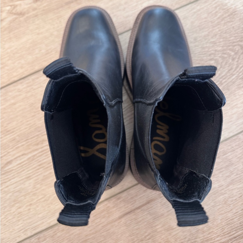 Sam Edelman Black Ankle Boots - Picture 5 of 7